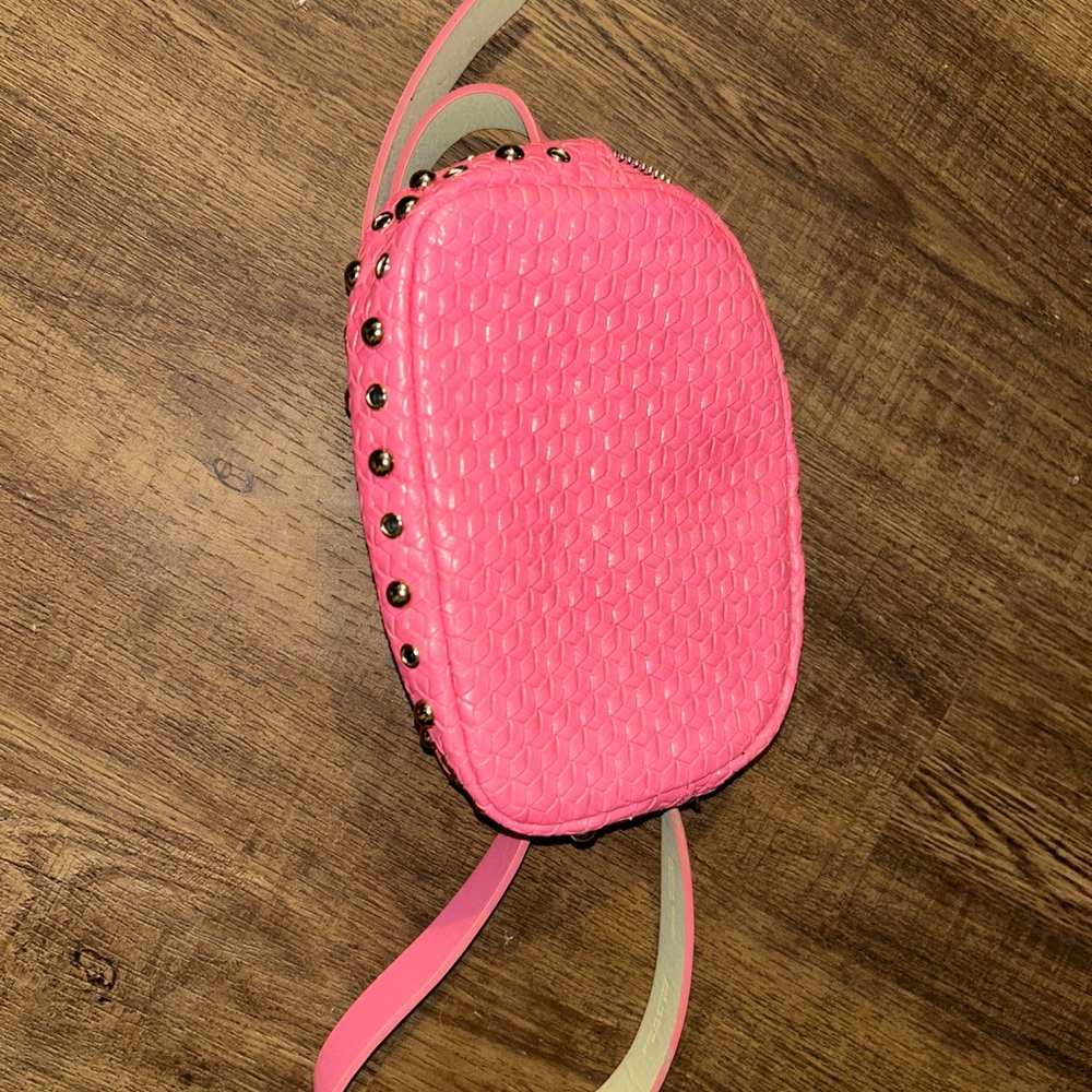 Pink Studded Women's Bag